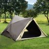 2-3 Person Easy Setup Tent w/Ventilation Windows, Travel Bag