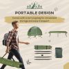 Single Person Folding Cot Tent Combo with Carry Bag