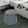 5L Portable Travel Toilet with Paper Holder