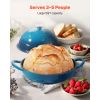 5 QT Enameled Cast Iron Dutch Oven with Lid and Dual Handles