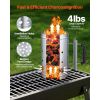 Charcoal Chimney Starter, 4 lbs Large Capacity