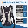 2 Pack Hydration Backpack with 2L Water Hydration Bladder