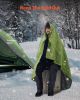 Large Stadium Blanket, Waterproof & Windproof, 330GSM Polyester Fleece, Flame Retardant