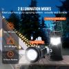 Collapsible LED Camping Lanterns, 4 Pack, Solar & USB Charging