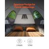 Pickup Truck Tent, Fit 5.5-6.0 ft Waterproof PU2000mm, 2-3 Person, with Double Layer Design Windows