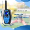 Durable Kids Walkie Talkies, Long Range 2-Way Radio, 22 Channel