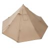 Canvas Tipi-style Hot Tent, 2-Person with Stove Jack