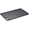 Reversible Cast Iron Grill/Griddle, 9.7"x16.7" with Handles