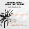 Durable Nylon Cord, 3/16 inch x 1000 ft, 32-Strand Design, 720 LBS Load Capacity, Multi-Purpose Rope
