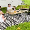 Folding Aluminum Camping Table, Adjustable Height