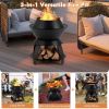 Fire Pit with Pot Holder