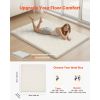 Japanese Tatami Mat, Queen Size Foldable Japanese Tatami Mattress, Futon Mattress with Storage Bag & Fastener, 9-Layer Floor Mat