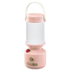 LED Bedside Camping Night Light Decorative Ambient Light (Color: Pink, Type: Camping Lamp)