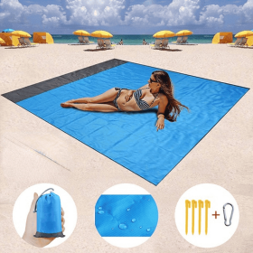 Rip-Stop Nylon Blanket Mat (Color: Green, size: 78.74*82.68inch)