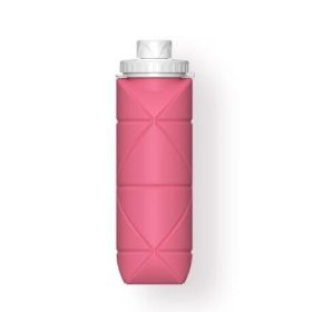 Mini Telescopic Silicone Cup (Color: Red)