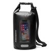 Waterproof Dry Bag 10L/20L/30L; Clear Phone Case; Roll Top Lightweight Floating Backpack Dry Sack; Keeps Gear Dry