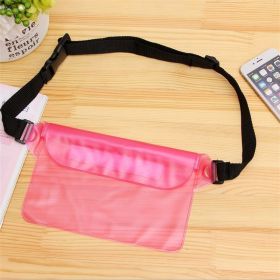 Dry Bag for accessories (Color: Rose Red)