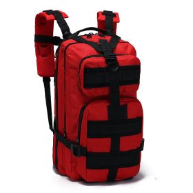 Tactical Backpack (Color: Red)
