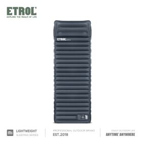 Camping Sleeping Pad; Inflatable Sleeping Mat With Pillows; Waterproof Lightweight Mattress (Color: Dark Blue)