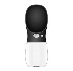 Pet Portable Water Bottle Cup (Color: Black, Style: 550ML)