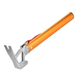 Multifunctional Tent Nail Hammer (Color: Orange, Type: Nail Hammer)