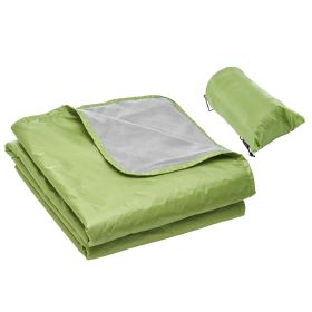 Camping Blanket, Large Warm Wearable Stadium Blanket, Waterproof & Windproof, Polyester Fleece, Flame Retardant (Default: Default)
