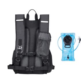 Hydration Backpack, 25L Insulated Hydration Pack Backpack with 2L TPU Water Bladder (Color: Black, Type: Regular Type)