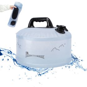 13L Portable Water Bag, Durable Leak-Proof Bucket, Collapsible Water Container (Style: 13L European and American Style Water Storage Container)
