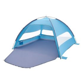 Sun Shelter for 6 Person, UPF 50+ Protection with Carrying Bag & Sand Pockets (Default: Default)