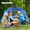 3-4 Person Easy Pop-Up UPF 50+ Sun Shelter