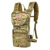 Tactical Molle Hydration Backpack w/storage, with 3L TPU Water Bladder