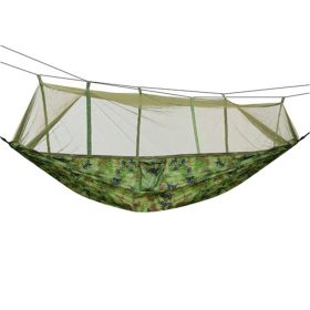 Portable Nylon Hammock (Color: Camouflage, Type: Hammock)