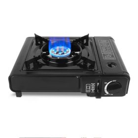 Portable Backpacking Stove (Color: Black, Type: Stoves)