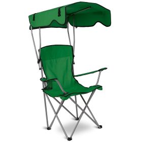 Folding Canopy Chair  330LBS Load (Color: Green)