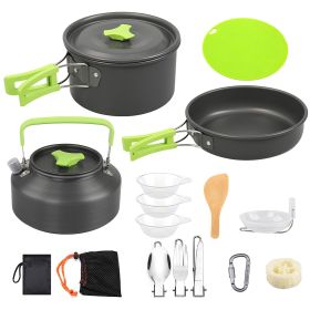 16Pcs Camping Cookware Set (Type: Cookware Set)