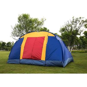 Bosonshop Easy Set Up 8 Person Tent (Color: Blue)