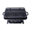 Portable Cast Iron BBQ Grill with Grate