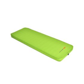 Self Inflating Camping Sleeping Mattress with Carrying Bag (Color: Green)