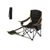 Folding Camping Chair with Footrest and Carry Bag