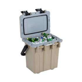Portable Ultra-Light Cooler 21 QT (Color: Coffee, Type: Coolers)