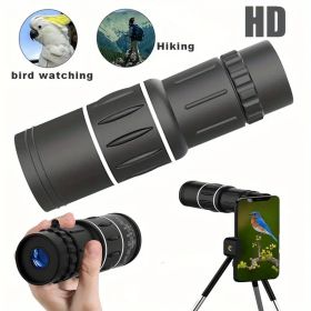 8X 42mm Telescope, Mini Portable, Professional Optical Telescope (size: telescope+mobile phone tripod)