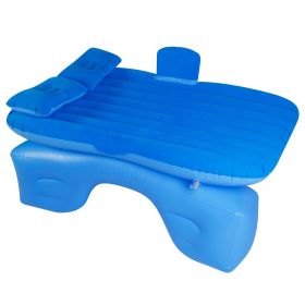 Car Air Mattress (Color: Blue, size: One size)