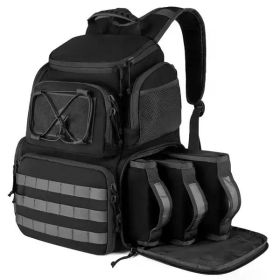 Tactical Range Backpack (Color: Black)