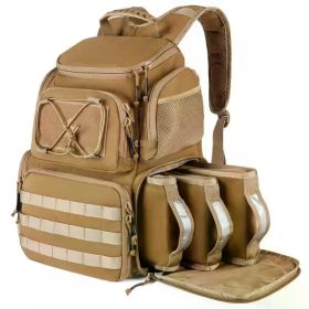 Tactical Range Backpack (Color: Tan)