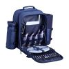 Outdoor Camping Picnic Backpack Bag with Tableware for 4 People