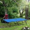 2 Person Folding Camping Cot for Adults, 50" Extra Wide with Carry Bag, Elevated Camping Bed