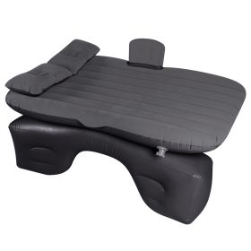Car Air Mattress (Color: Gray, size: One size)