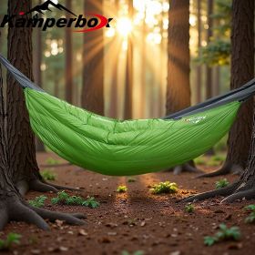 Kamperbox Sleeping Bag Hammock (Color: Green)