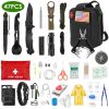 47Pcs Emergency Survival Kit with Pouch