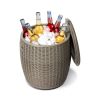 Rattan  4-in-1 Cool Bar Cocktail Table